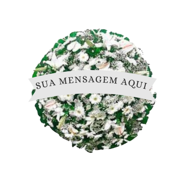 Coroa de Flores Cristal