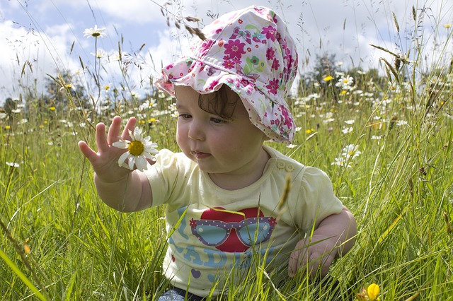 Coroa de Flores para Bebê e Crianças
