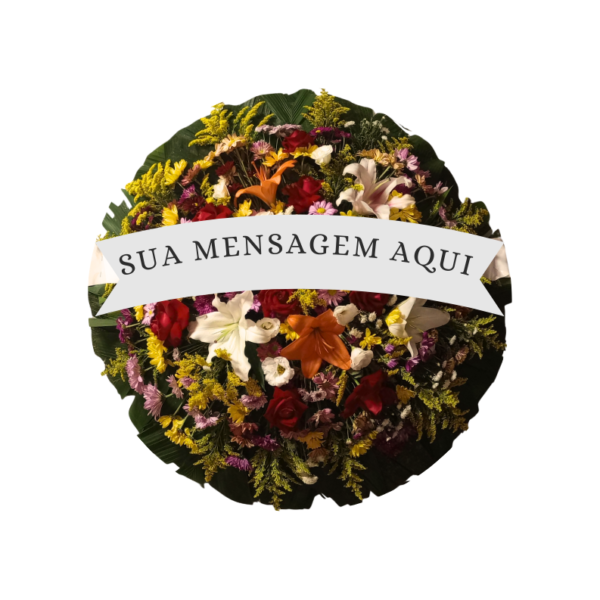Coroa de Flores de Saudade